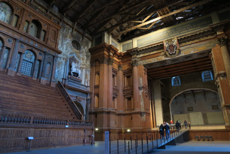 Teatre Farnese in Parma, Italy