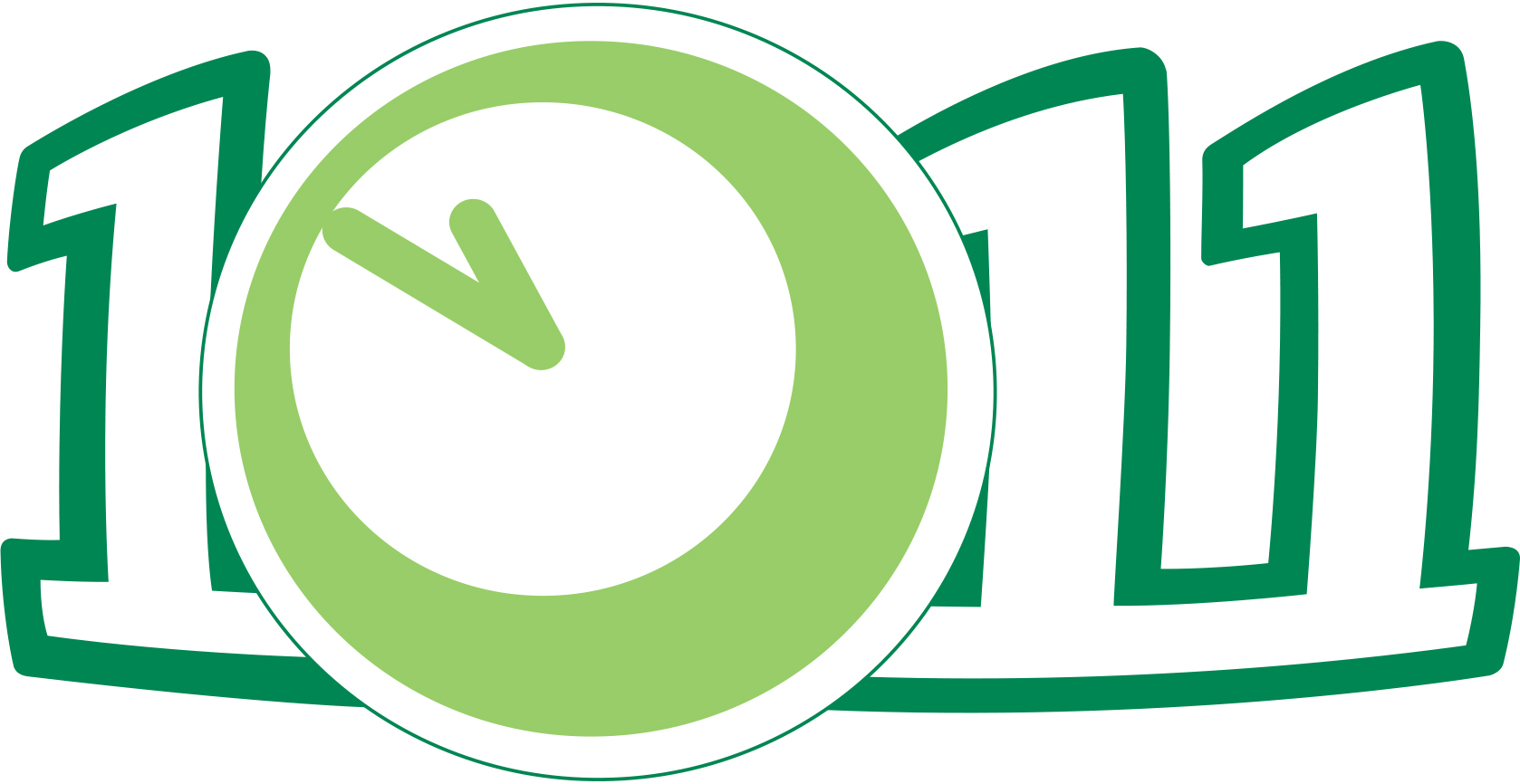 10/11 Iceland Grocery Store Logo